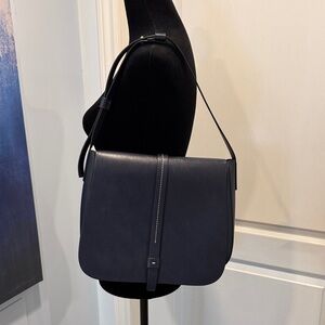GAP Navy Saddle Crossbody Bag